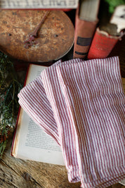 Candy Cane Striped Napkins