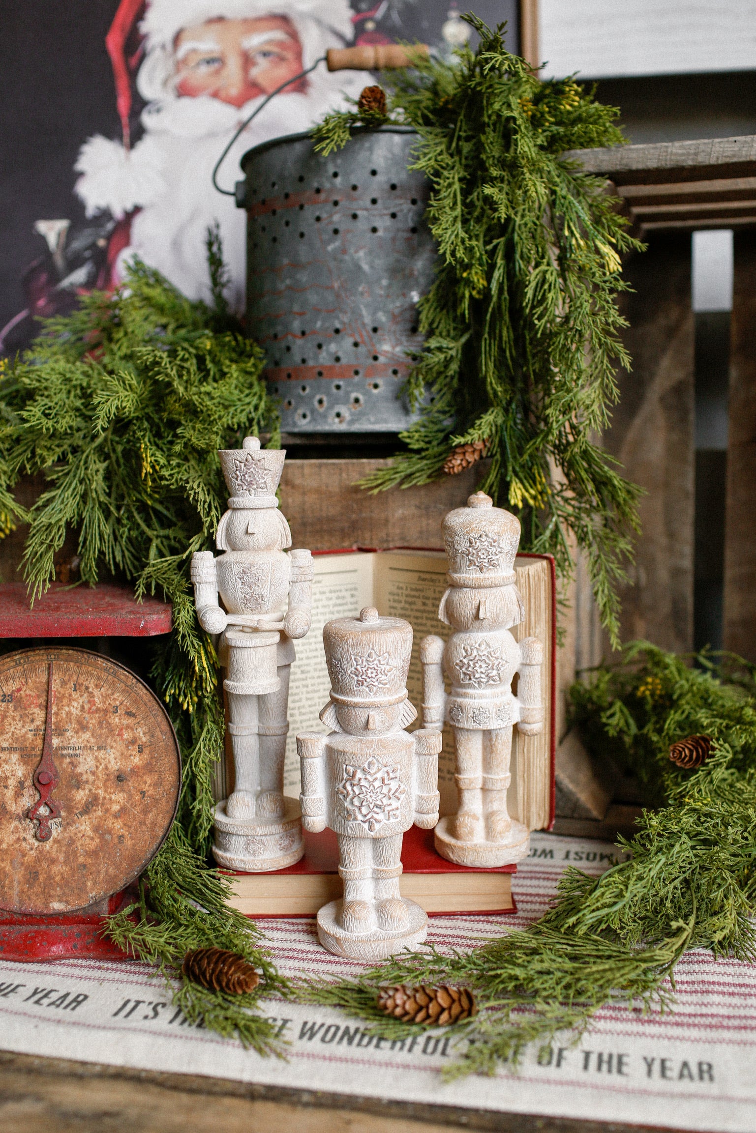 Whitewashed Nutcracker