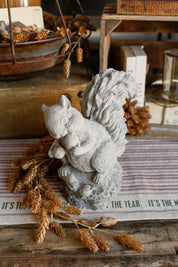 Vintage Concrete Squirrel