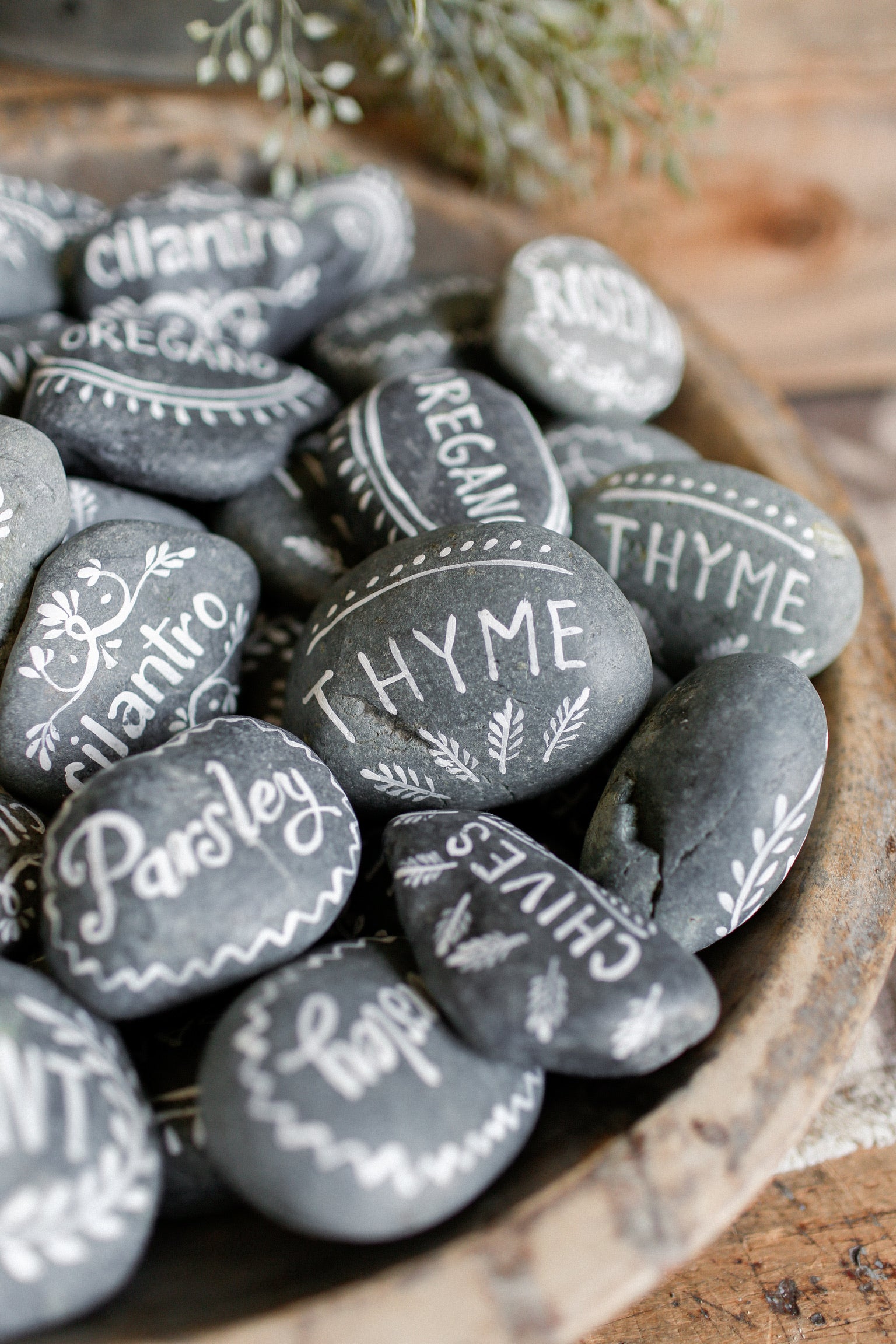Hand-Painted Herb Marker (8 Styles)