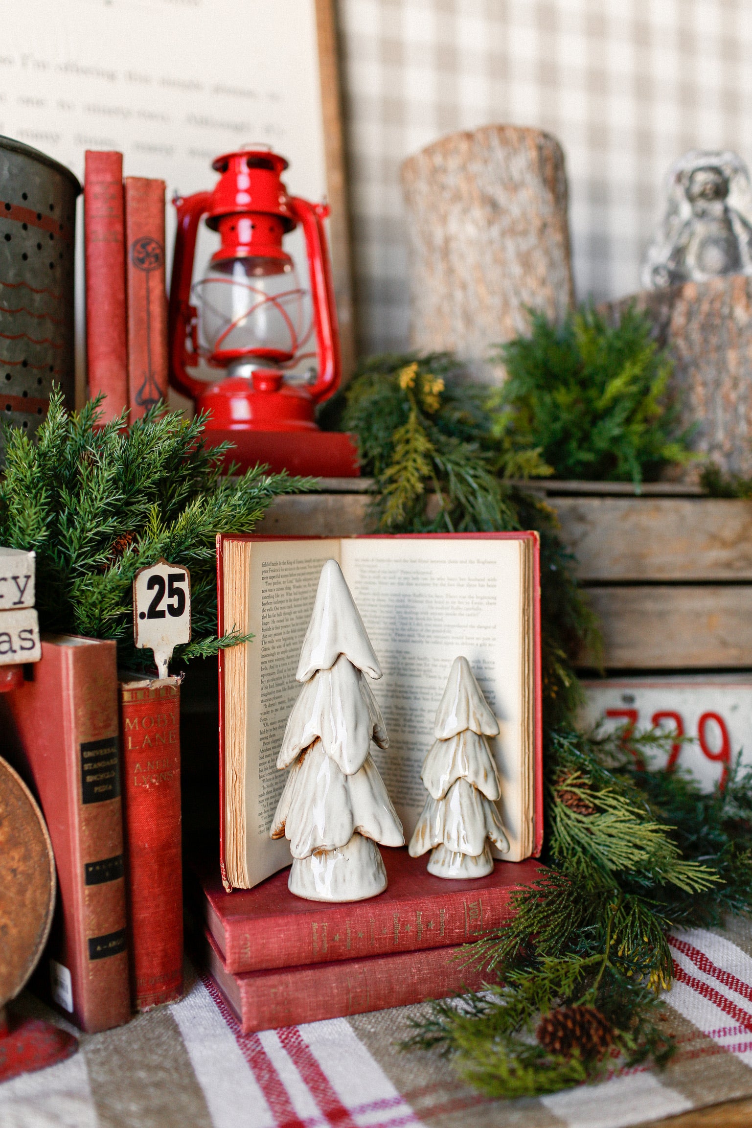 Glazed Stoneware Tree