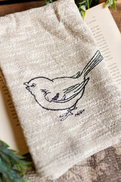 Linen Embroidered Towel
