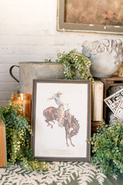 Bucking Bronco Framed Art The Little Burlap Barn®