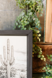 Desert Cactus Framed Art The Little Burlap Barn®