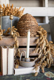 Handmade Handled Candlestick Holder