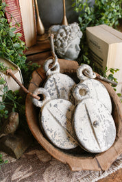 Vintage Metal Pully The Little Burlap Barn®
