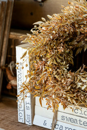 Ambermist Sage Mini Wreath The Little Burlap Barn