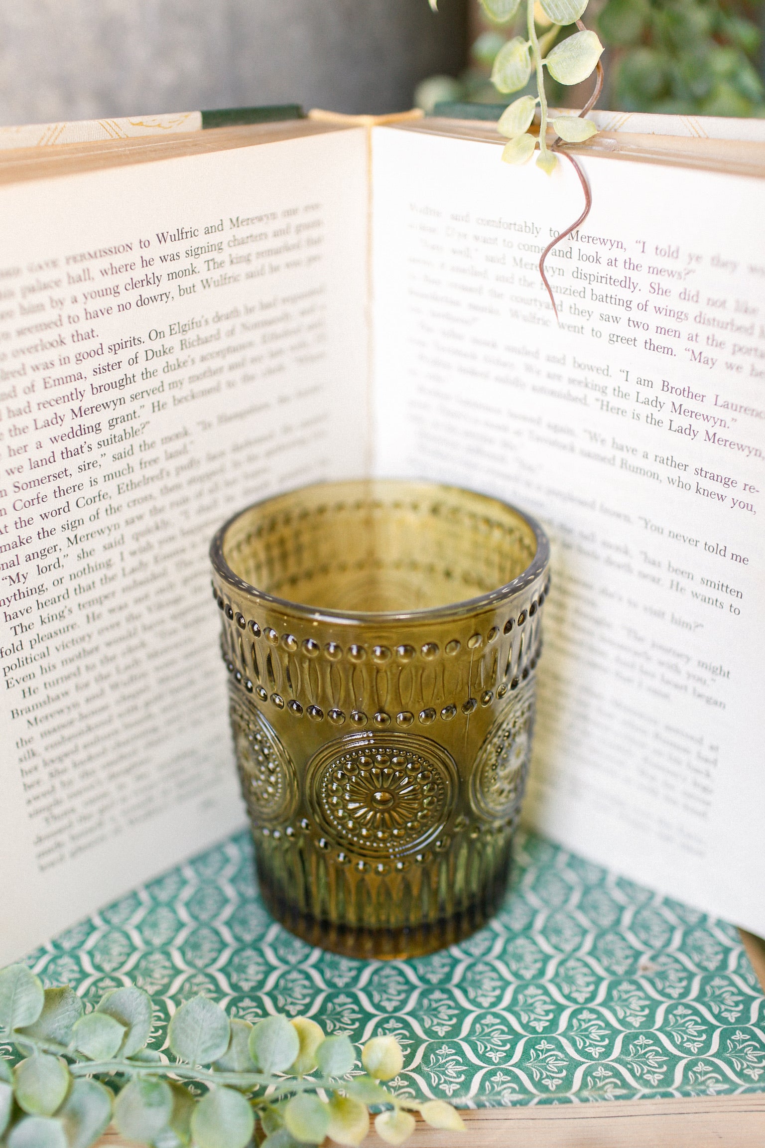 Embossed Drinking Glasses The Little Burlap Barn®
