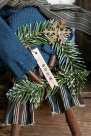 Handmade Blue Snow Doll