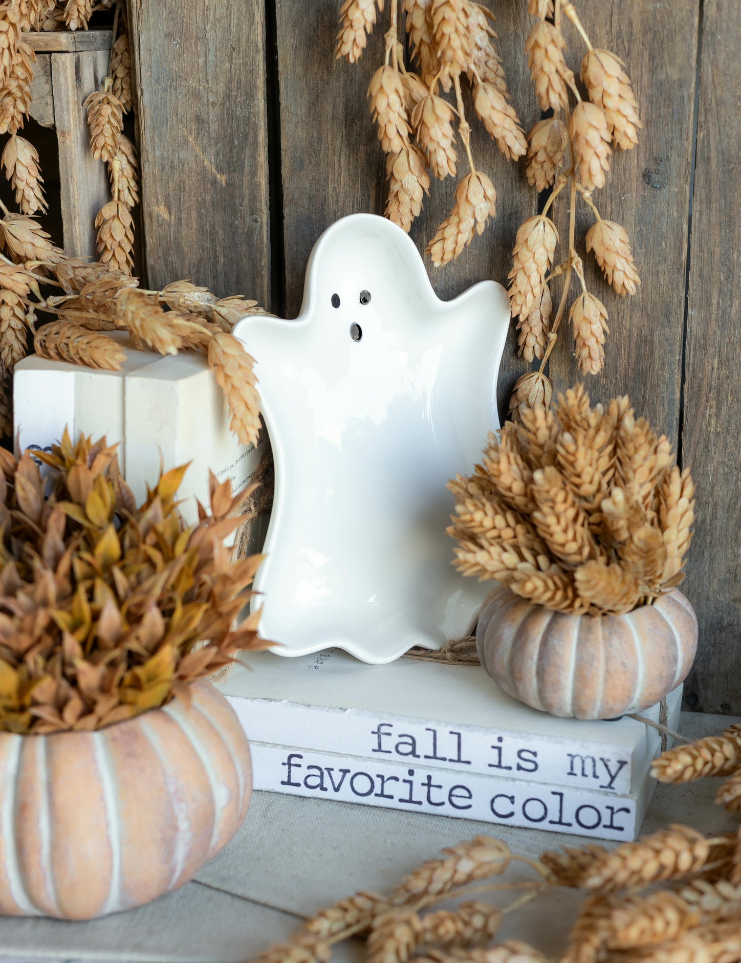 Ceramic Ghost Tray The Little Burlap Barn