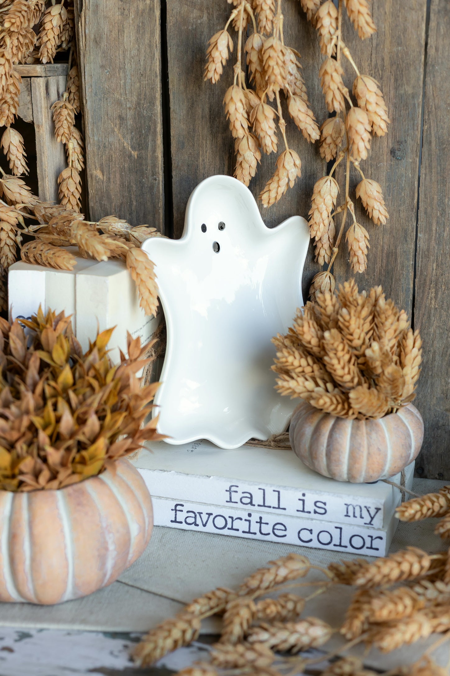 Ceramic Ghost Tray The Little Burlap Barn