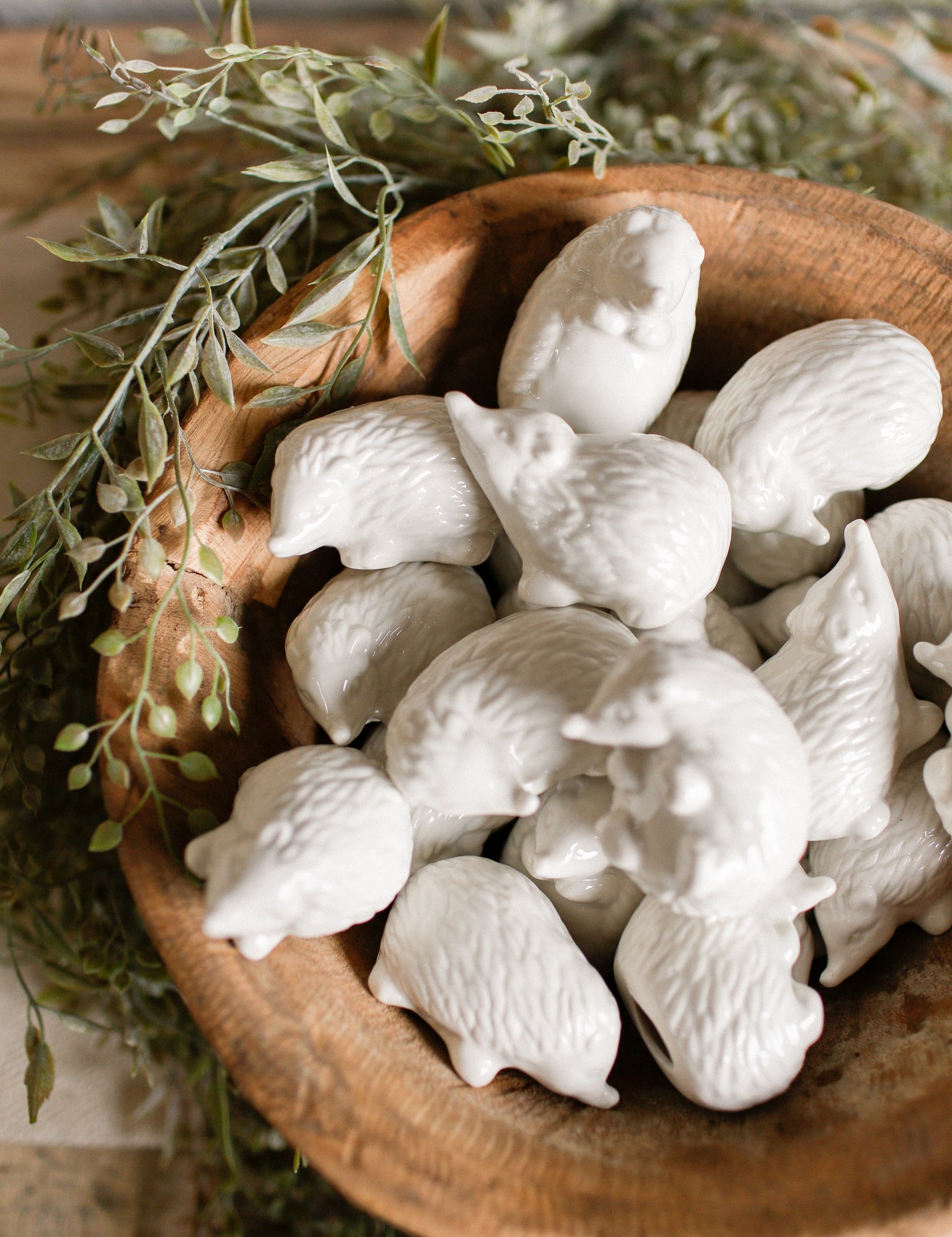 Stoneware Hedgehog The Little Burlap Barn®