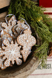 White Gingerbread Ornament