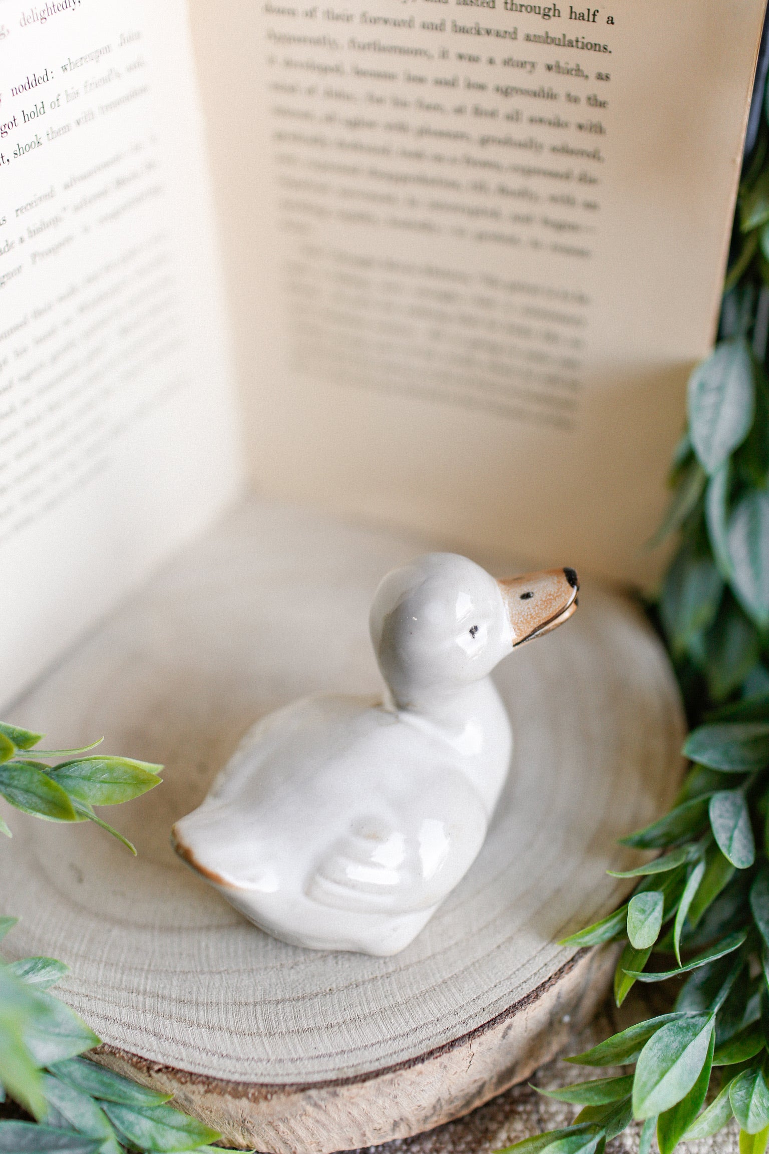 Stoneware Duckling The Little Burlap Barn®