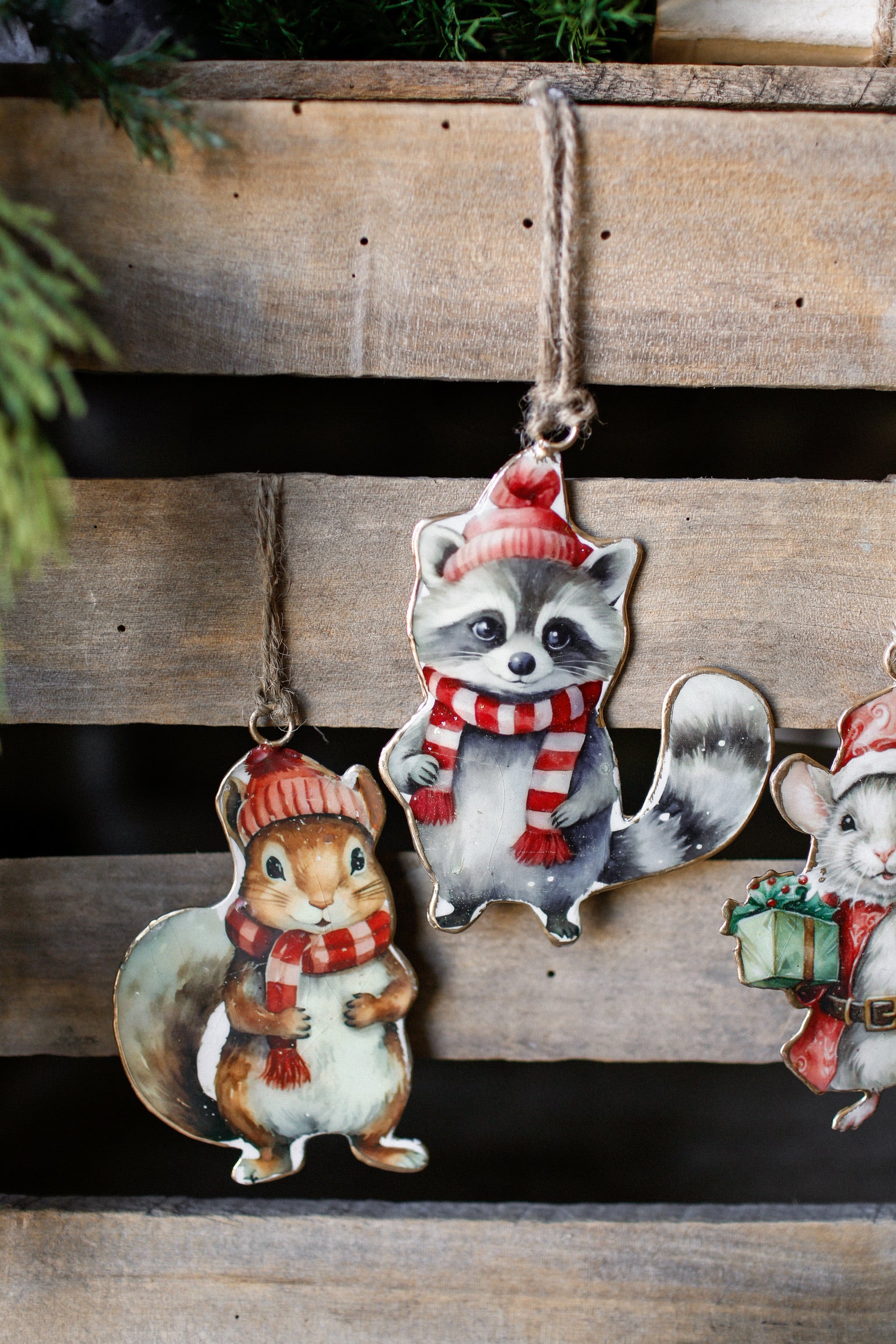 Woodland Animal Ornament
