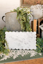 Marble Scalloped Cutting Board The Little Burlap Barn®