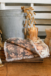 Autumn Leaves & Pumpkins Runner