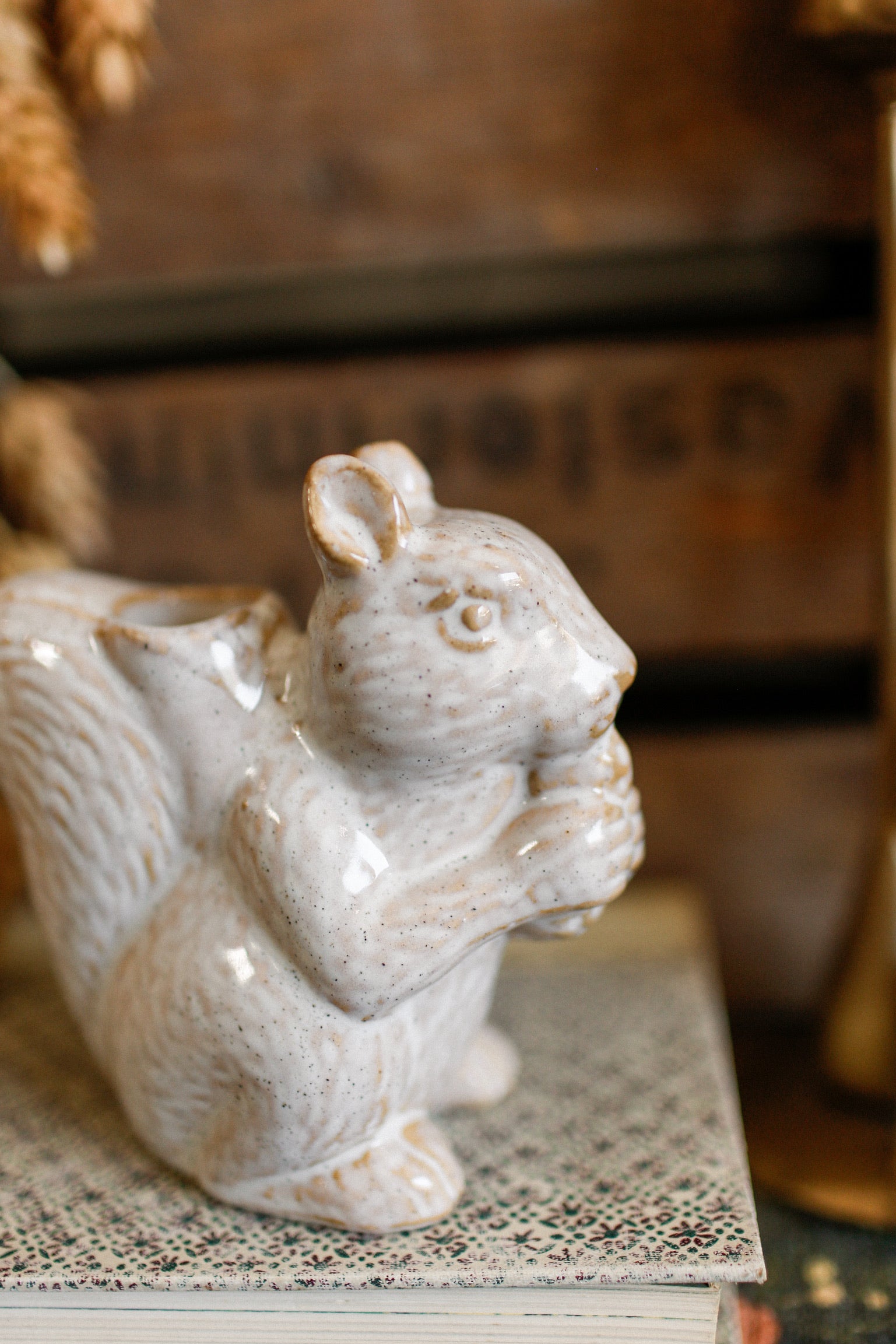 Squirrel Candlestick