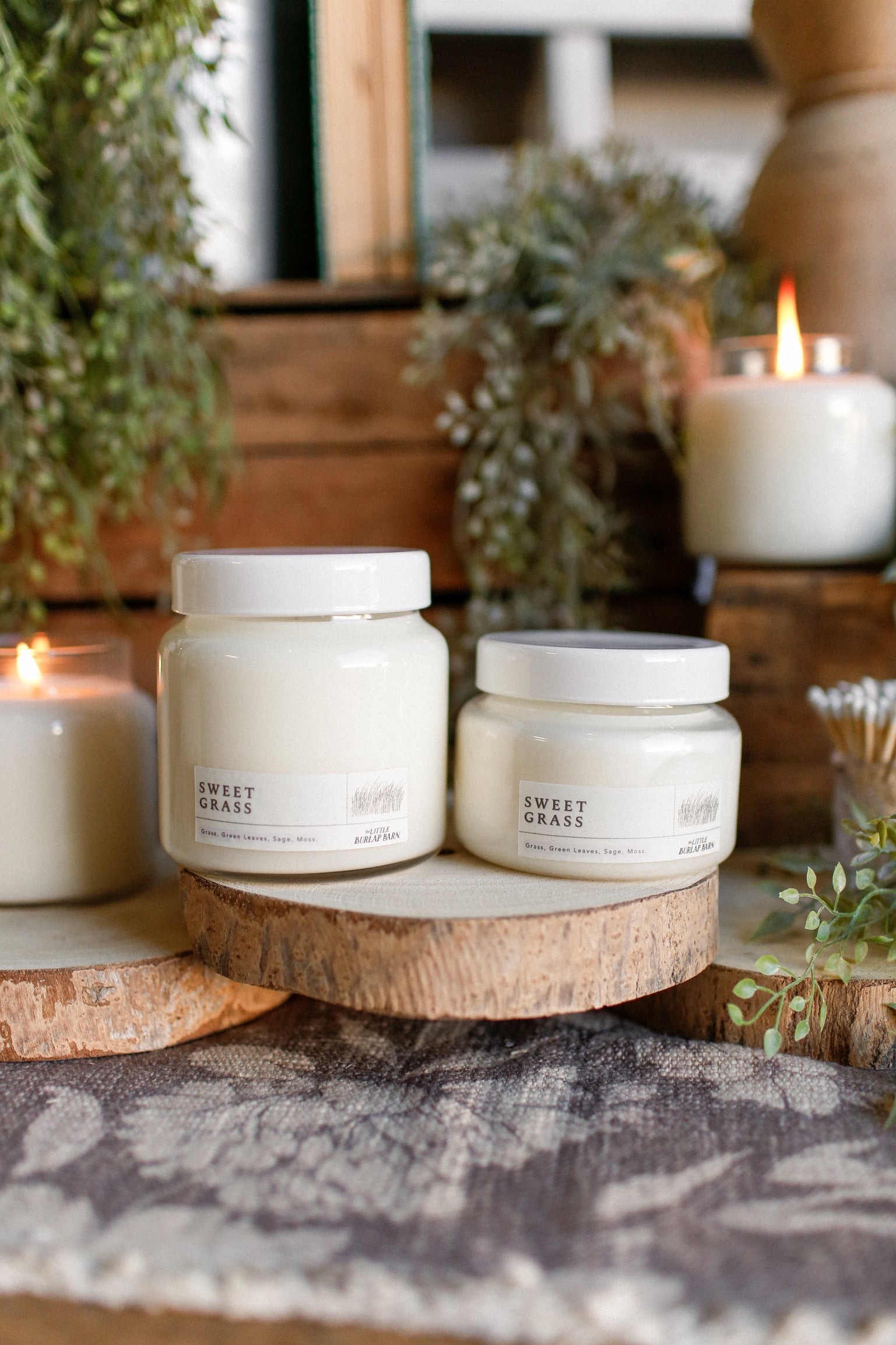 Apothecary Candle-Sweet Grass