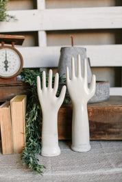 Vintage Industrial Ceramic Glove Mold (M)