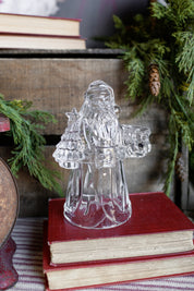 Vintage Crystal Santa