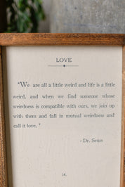 Handmade Love Framed Sign The Little Burlap Barn®