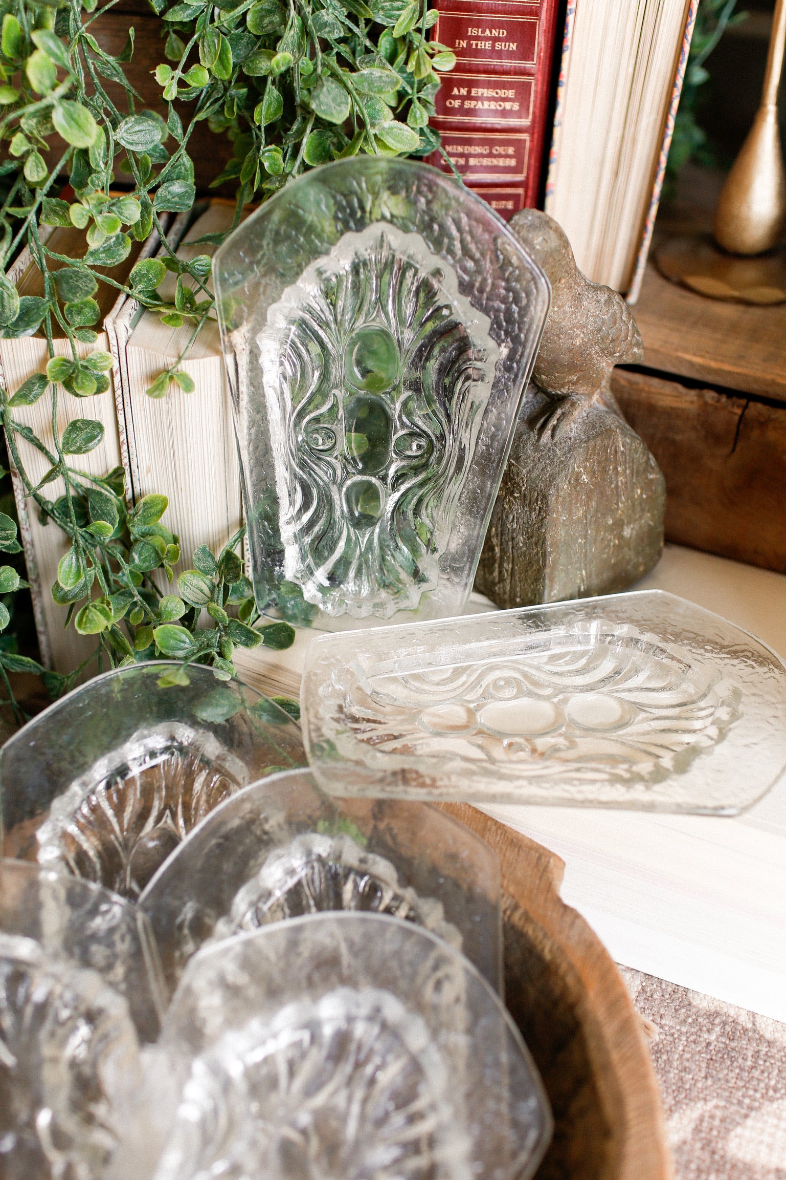 European Glass Light Piece* The Little Burlap Barn®