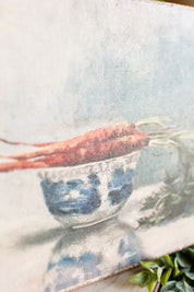 Carrots Still Life Canvas Print