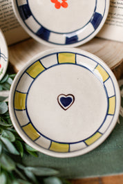 Stoneware Striped Charm Dish The Little Burlap Barn®