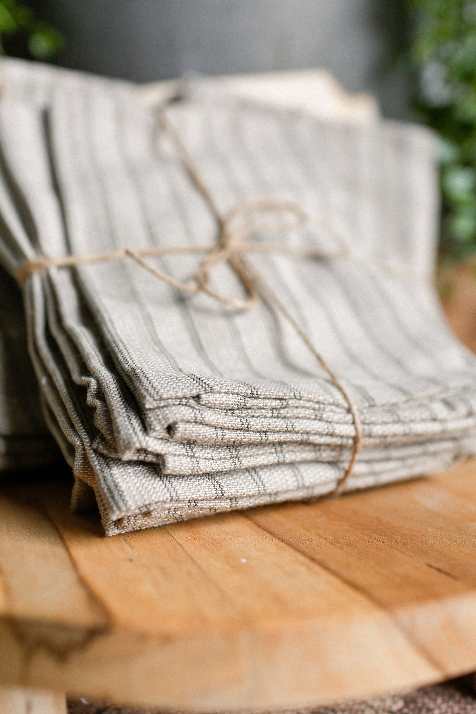 Pinstripe Napkins