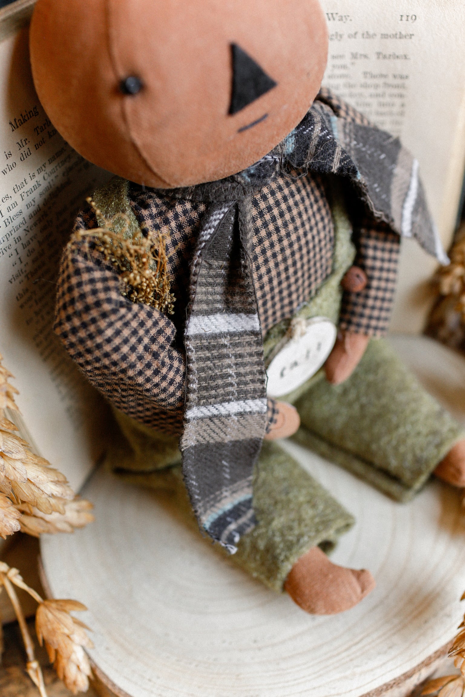 Handmade Fall Frank Doll