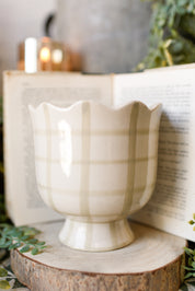 Bonnie Scalloped Pot The Little Burlap Barn®