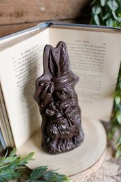 Chocolate Easter Bunny With Hat The Little Burlap Barn®