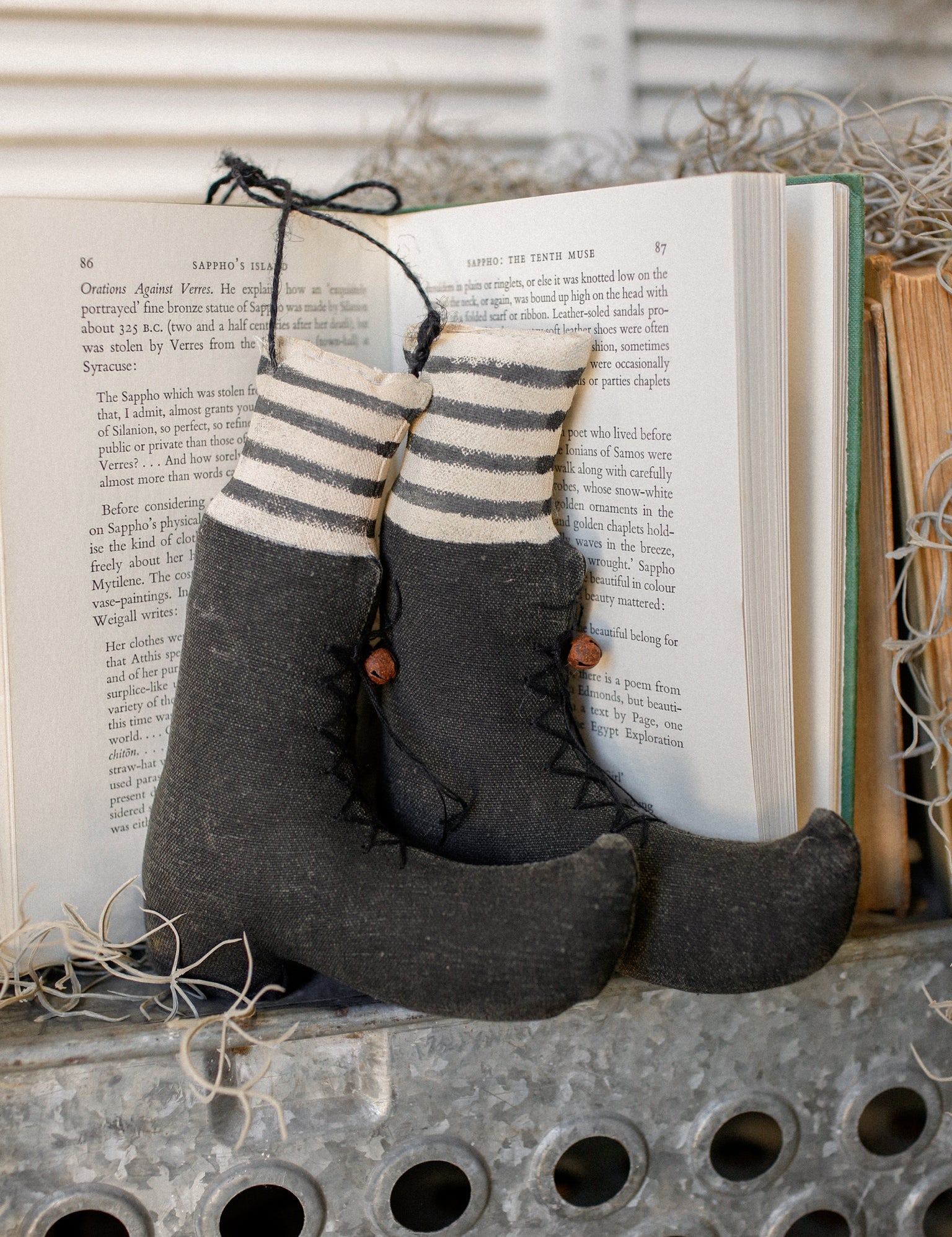 Handmade Witch's Boots The Little Burlap Barn®