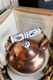 Vintage Copper Tea Kettle