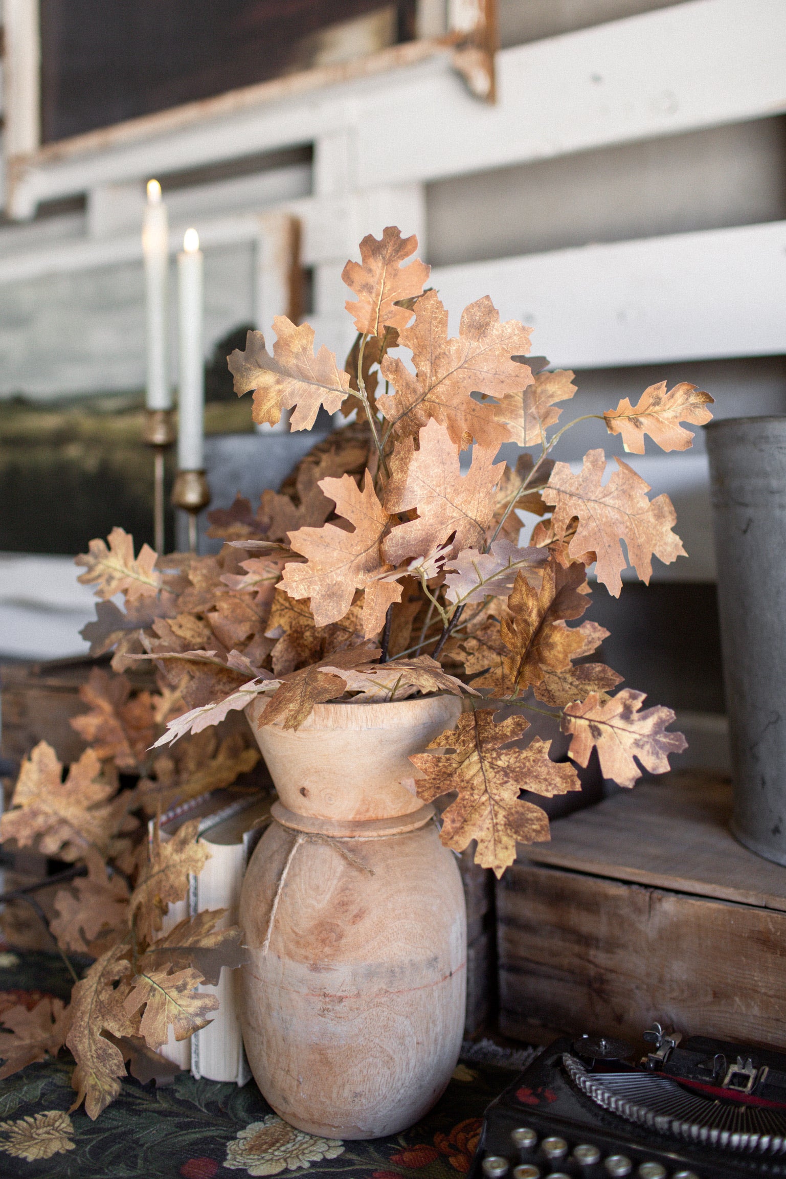 Fall Oak Branch
