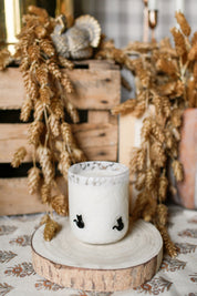 Black Cat Candle