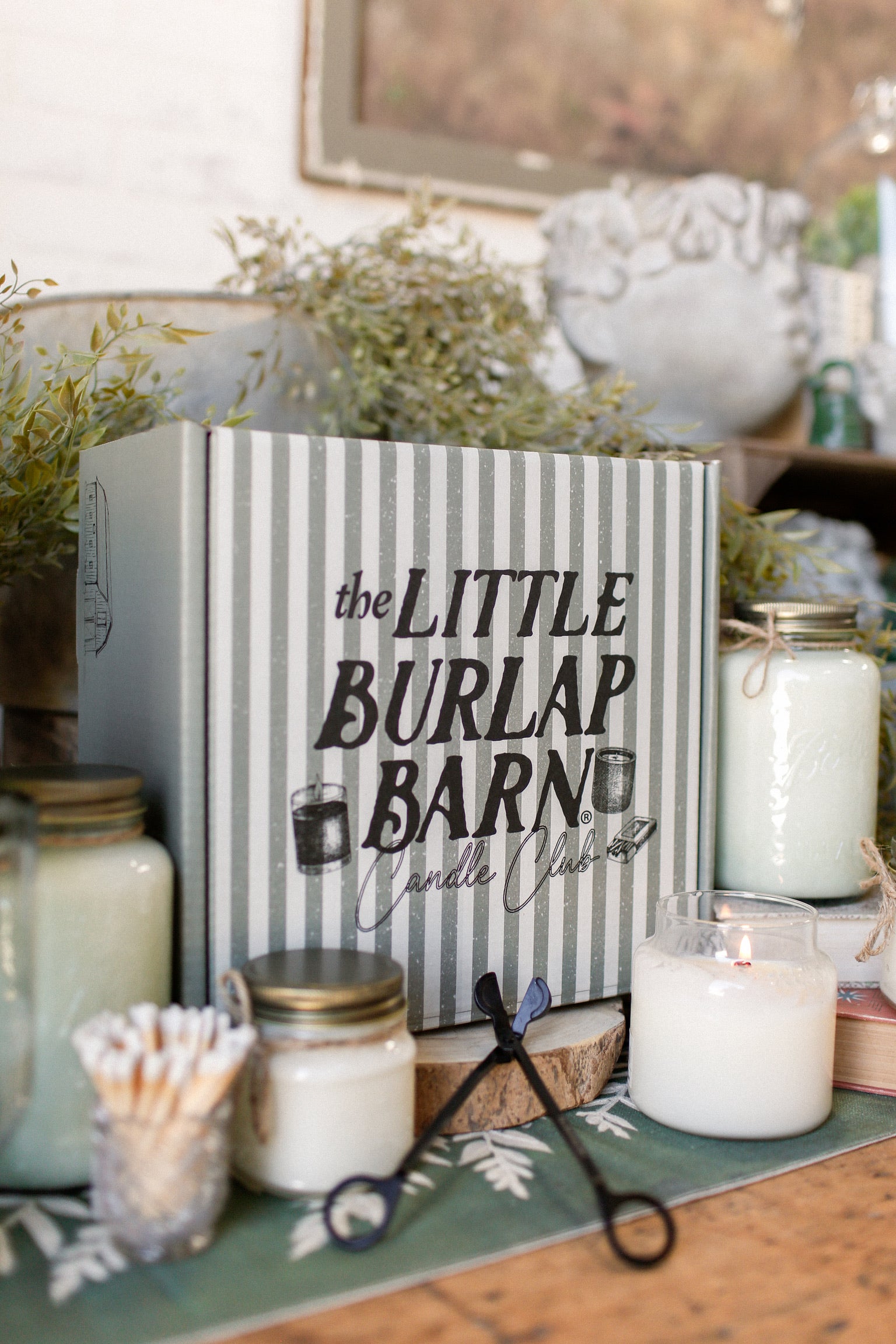 TLBB Candle Club Subscription Box The Little Burlap Barn®