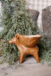 Stoneware Donkey Bowl