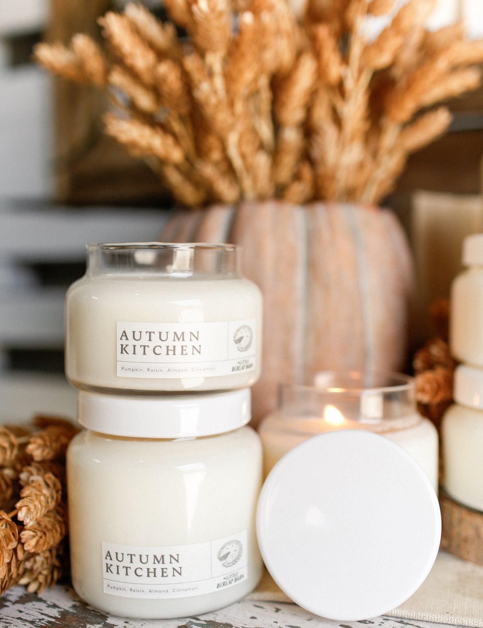 Apothecary Candle-Autumn Kitchen The Little Burlap Barn®