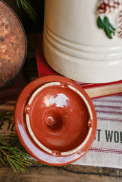 Vintage Pinecone Ceramic Teapot Vase