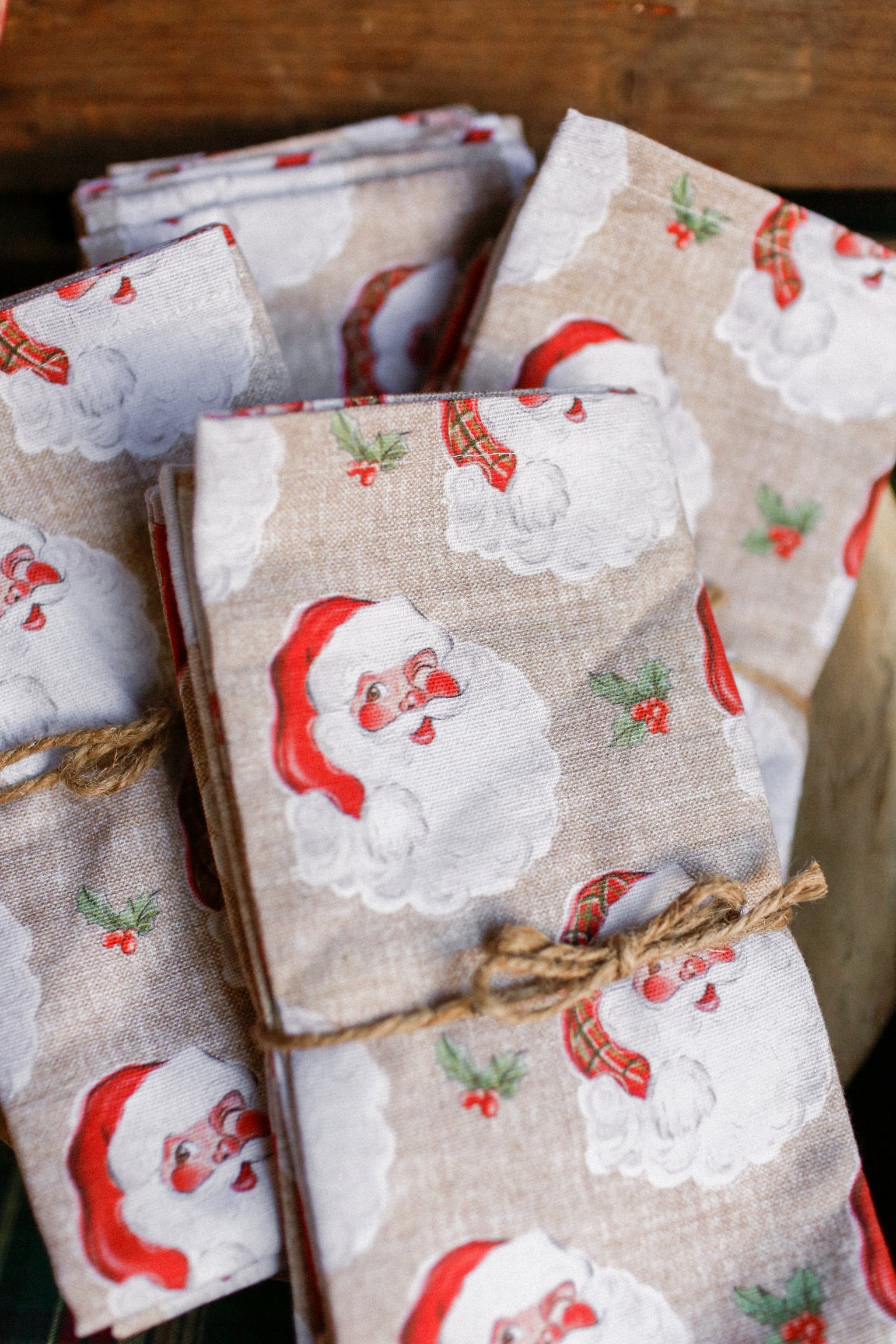 Mr. Claus Napkins (Set of 4)