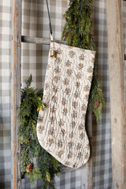 Block Print Stocking