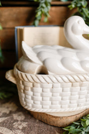 Vintage Duck Casserole Dish