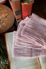Candy Cane Striped Napkins