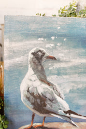 Seagull Canvas Print The Little Burlap Barn®