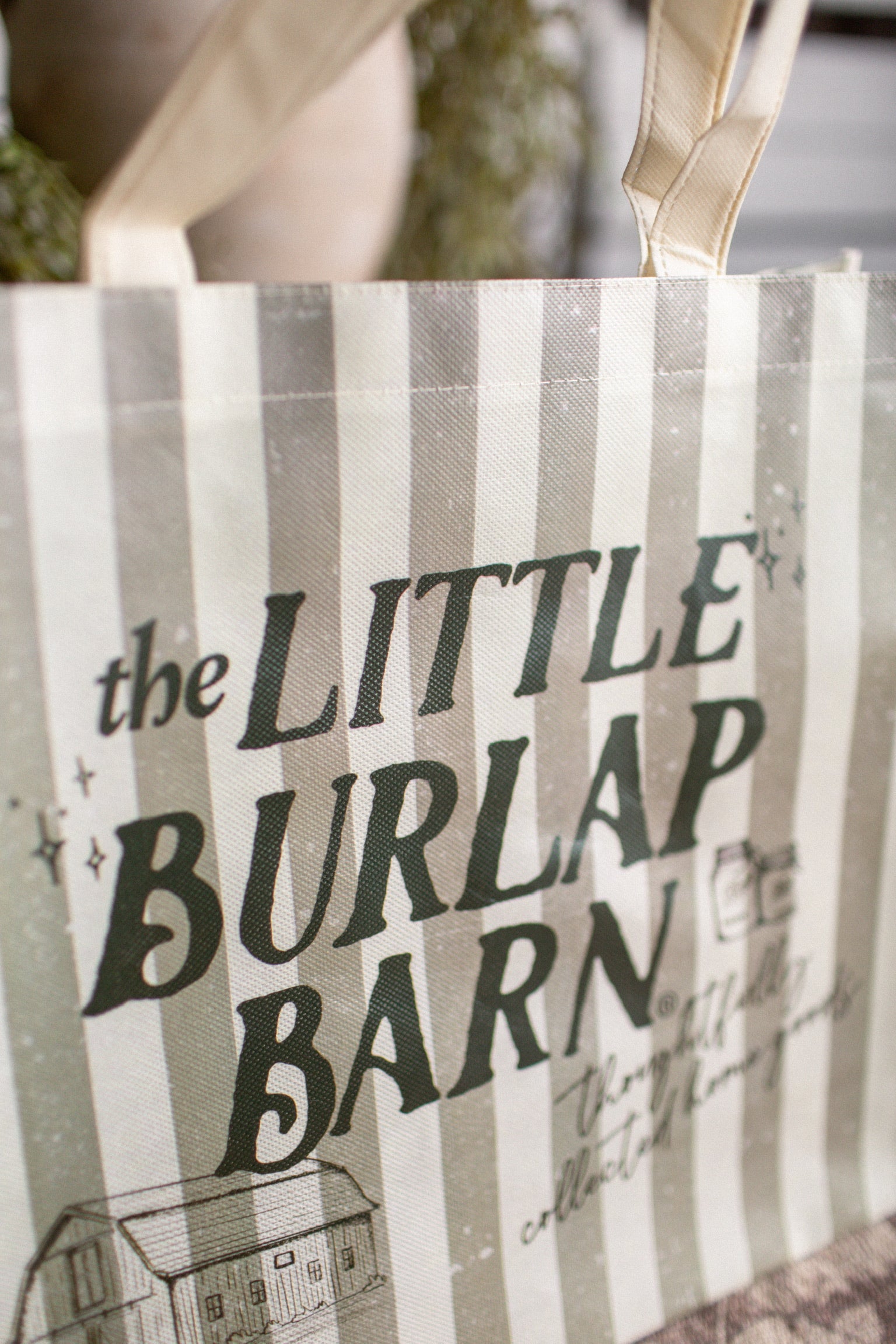 TLBB Reusable Tote Bag The Little Burlap Barn®