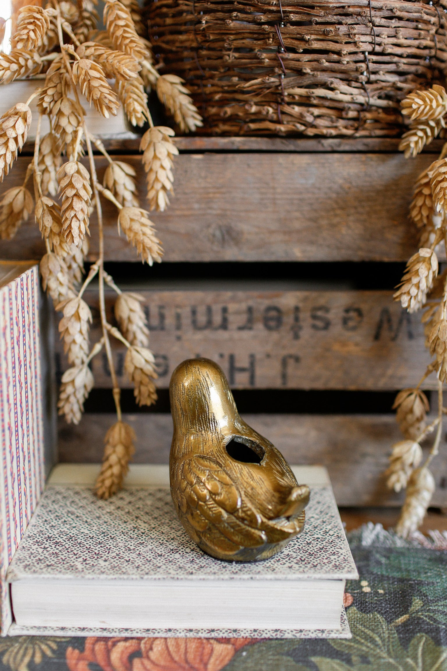 Gilded Roost Bud Candlestick