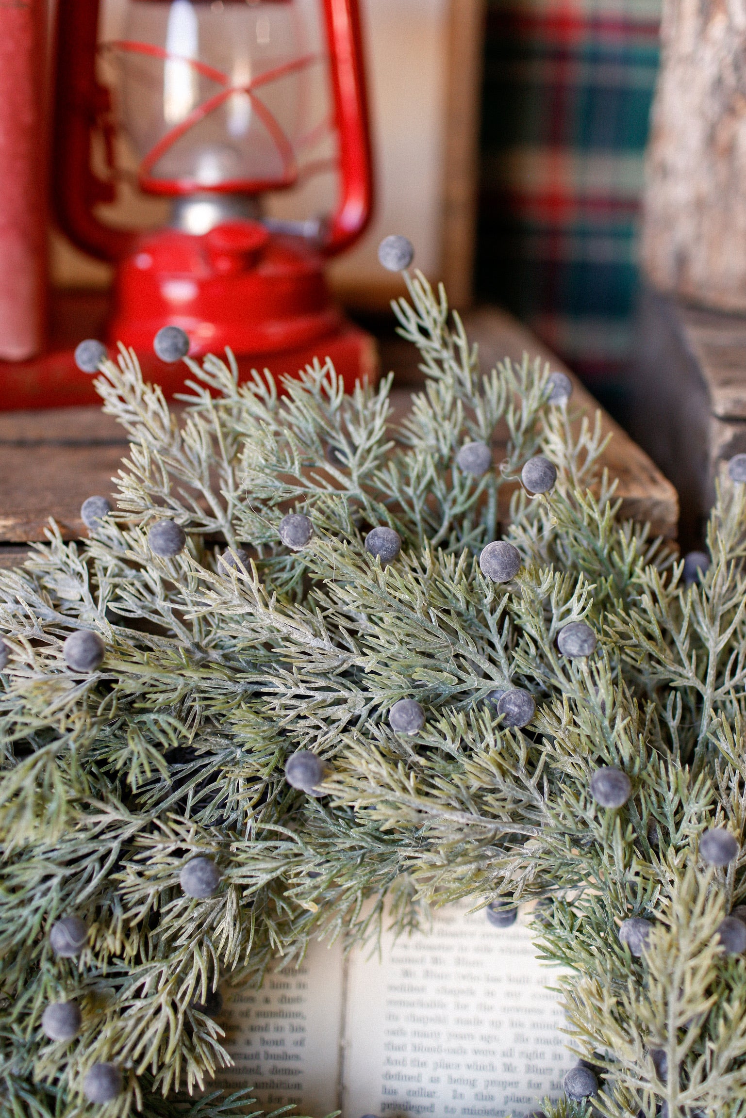 Midnight Juniper Mini Wreath