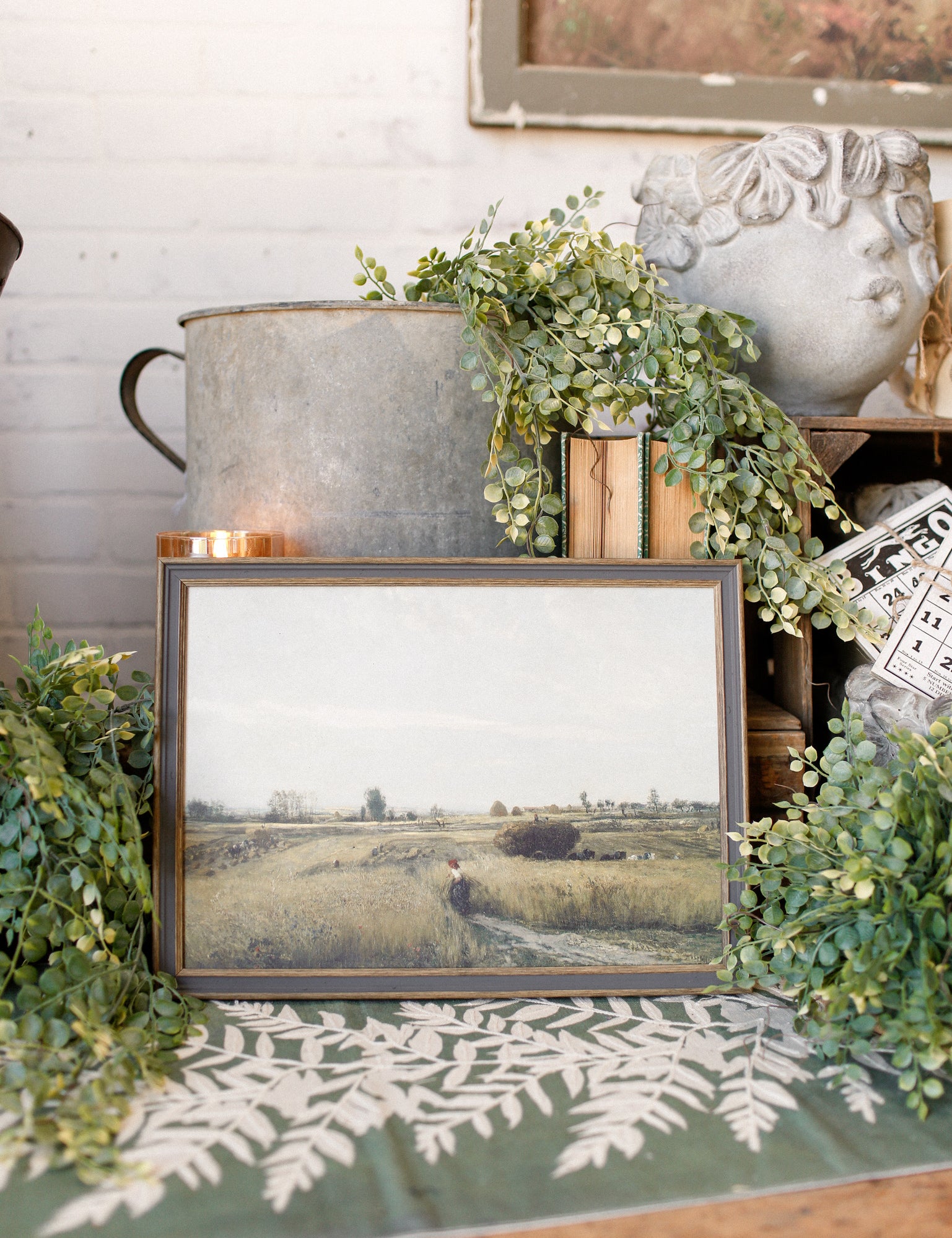 Harvest Landscape Framed Art The Little Burlap Barn®